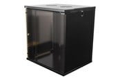 Rack chassis - Deltaco 19-5412B - 12U - Wall Mount Rack Cabinet - 19-5412B