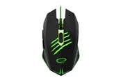 Mus - Esperanza MX209 CLAW - mouse - USB - Mouse - Optic - 6 knappar - Grön - EGM209G