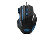 Mus - Esperanza MX201 WOLF - mouse - USB - blue - Mouse - Optic - 7 knappar - Blå - EGM201B