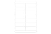 Papper, Fotopapper & Etiketter - MediaRange - multi-purpose labels - 700 label(s) - 99.1 x 38.1 mm - MRINK146