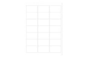 Papper, Fotopapper & Etiketter - MediaRange - multi-purpose labels - 1050 label(s) - 63.5 x 38.1 mm - MRINK148