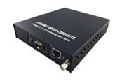 Repeatrar, förstärkare, broar och transceivers - LevelOne Media Konverter GVM-1000 RJ45>SFP SC MM - GVM-1000