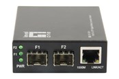 Repeatrar, förstärkare, broar och transceivers - LevelOne GVT-2011 - fibre media converter - 10Mb LAN 100Mb LAN GigE - GVT-2011