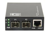 Repeatrar, förstärkare, broar och transceivers - LevelOne GVT-2011 - fibre media converter - 10Mb LAN 100Mb LAN GigE - GVT-2011