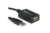 Repeatrar, förstärkare, broar och transceivers - Value Usb 2.0 active extension cable 12m - 12.99.1110