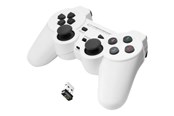 Spel Tillbehör - Esperanza Wireless GamePad PS3/PC USB Gladiator White - Wireless Controller - PC - EGG108W