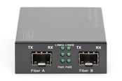Repeatrar, förstärkare, broar och transceivers - DIGITUS DN-82133 Gigabit Multimode/Singlemode Media Converter SFP - DN-82133