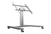 Väggfäste, AV-Möbel - Multibrackets M Public Display Stand 80 HD Wheelbase Single Silver - Max 60 kg - recommended for 55" - 7350073736829