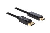 Displaykabel - DeLOCK video cable - DisplayPort / HDMI - 2 m - 82587
