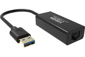 Nätverkskort (adaptrar osv.) - Vision TC-USBETH/BL USB RJ45 Ethernet Adaptor - TC-USBETH/BL