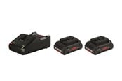 Akku & Charger - Bosch Professional Blue bosch 18v batterykit w/charger 18v-40 2x4.0ah - 1600A01BA3
