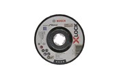 Vinkelslip - Bosch X-LOCK Expert for Metal 125 × 6 × 22,23 mm nedsänkt slipning A 30 T BF, 125 mm, 6,0 mm - 2608619259