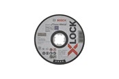 Vinkelslip - Bosch X-LOCK Expert for Inox + Metal 125 × 1 × 22,23 mm rak sågning AS 60 T INOX BF, 125 mm, 1,0 mm - 2608619264