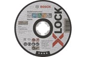 Vinkelslip - Bosch X-LOCK Multi Material 125 × 1,6 × 22,23 mm rak sågning ACS 46 V BF, 125 mm, 1,6 mm - 2608619270