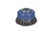 Vinkelslip - Bosch X-LOCK ståltrådsborste, virad tråd 75 stål 75 mm, 0,35 mm, X-LOCK - 2608620726