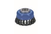 Vinkelslip - Bosch X-LOCK ståltrådsborste, virad tråd 75 stål 75 mm, 0,5 mm, X-LOCK - 2608620727