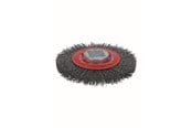 Vinkelslip - Bosch X-LOCK stålborste, vågformad tråd 115 stål 115 mm, 0,3 mm, X-LOCK - 2608620732