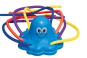 Vattenlek - Happy Summer Octopus Sprayer Blue - 302102
