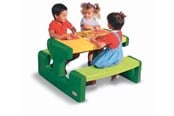Utomhuslek - Little Tikes Large Picnic Table - Evergreen - 401271