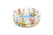 Pool & badbassäng - Intex Little Sea Pals 3-ringars babybassäng, 61x22 cm - 57106