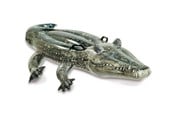 Vattenlek - Intex Ride-On Realistisk Krokodil 170x86cm (max 40kg) (från 3 år) (PHOTO REAL) (Realistic Gator Ride-On) - 657551
