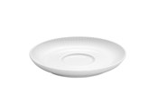 Bordsdukning - Pillivuyt Plissé saucer 16.5 cm fits Plissé cup 29 cl. - 19690