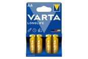 Battery - VARTA Varta Longlife - AA - 4-pack - BAVA 4106LONG
