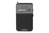 DAB, Nätverk & Klockradio - Blaupunkt PR3BK Portable Radio AM/FM - AM/FM - Svart - PR3BK