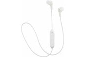 Hörlurar / Headset - JVC trådlösa in-ear hörlurar med fjärrkontroll och mikrofon - Vit - JVC HA-FX9BTWE
