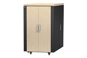 Rack chassis - APC NetShelter CX Secure Soundproof Server Room in a Box Enclosure - Shock Packaging - AR4024SP