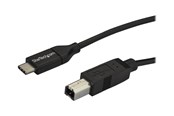 USB-kabel - StarTech.com USB C to USB B Cable - M/M - USB 2.0 - USB-C cable - 2 m - USB2CB2M