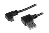 USB-kabel - StarTech.com Micro-USB Cable with Right-Angled Connectors - M/M - USB cable - 2 m - USB2AUB2RA2M