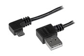 USB-kabel - StarTech.com Micro-USB Cable with Right-Angled Connectors - M/M - USB cable - 1 m - USB2AUB2RA1M