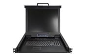 Skärm - 17" StarTech.com Rackmount KVM Console - 16 Ports with 17" LCD Monitor - KVM console - 17" - RKCONS1716K