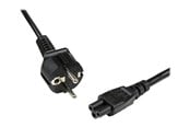 Strömkabel (extern) - StarTech.com Laptop Power Cord Schuko CEE7 to C5 Clover Leaf - power cable - 2 m - PXTNB3SEU2M