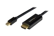 Displaykabel - StarTech.com Mini DisplayPort to HDMI Adapter Cable - 5 m (15 ft) - 4K 30Hz - video cable - DisplayPort / HDMI - 5 m - MDP2HDMM5MB