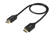 Displaykabel - StarTech.com Premium High Speed HDMI Cable with Ethernet - 4K 60Hz - 50cm - HDMM50CMP