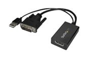 Displaykabel - StarTech.com DVI to DisplayPort Adapter - USB Power - DVI-D to DP Converter - display adapter - DVI2DP2