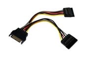 Strömkabel (intern) - StarTech.com SATA Power Y Splitter Cable Adapter - M/F - power splitter - 15.2 cm - PYO2SATA