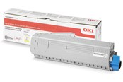 Skrivartillbehör-bläck-toner - OKI 46861305 Yellow Toner - 46861305