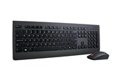 Tangentbord - Lenovo Professional Combo - Tastatur & Mus set - Engelska (US) - Svart - 4X30H56796