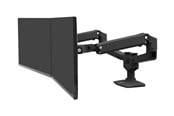 Monitorfäste - Ergotron LX Dual Side-by-Side Arm - Black - 45-245-224