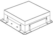 Brickor, busskärror och fästen - Thorsman Screeded floor box ufb-ig for ufb-700 and 900 110-150 mm - 5197565