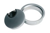 Brickor, busskärror och fästen - Thorsman Cable grommet cbl-g1 ø65 mm aluminium - 5873620