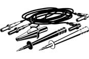 Instrument - Elma Instruments Test lead kit for digimeg insulation tester - 5703534830154