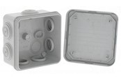 Brickor, busskärror och fästen - Legrand Bp80 plastic junction box - plexo 80x80 - 92012