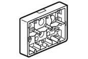 Switch-enheter - Legrand Surf.box mos.prg.2x6/8m h50mm - 80276