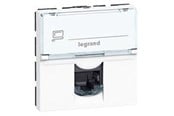 Sockel & lådor - Legrand Rj45 c6a stp mosaic 2 m socket - 76576