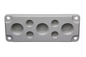 Switchboxar och skåp - FIBOX Mb10017-pm / oezxc 1 cable gland plate set complete. - 2550062