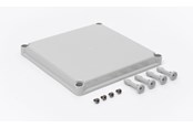 Switchboxar och skåp - FIBOX Cover eko30-g grey 280x280x30 - 3730096